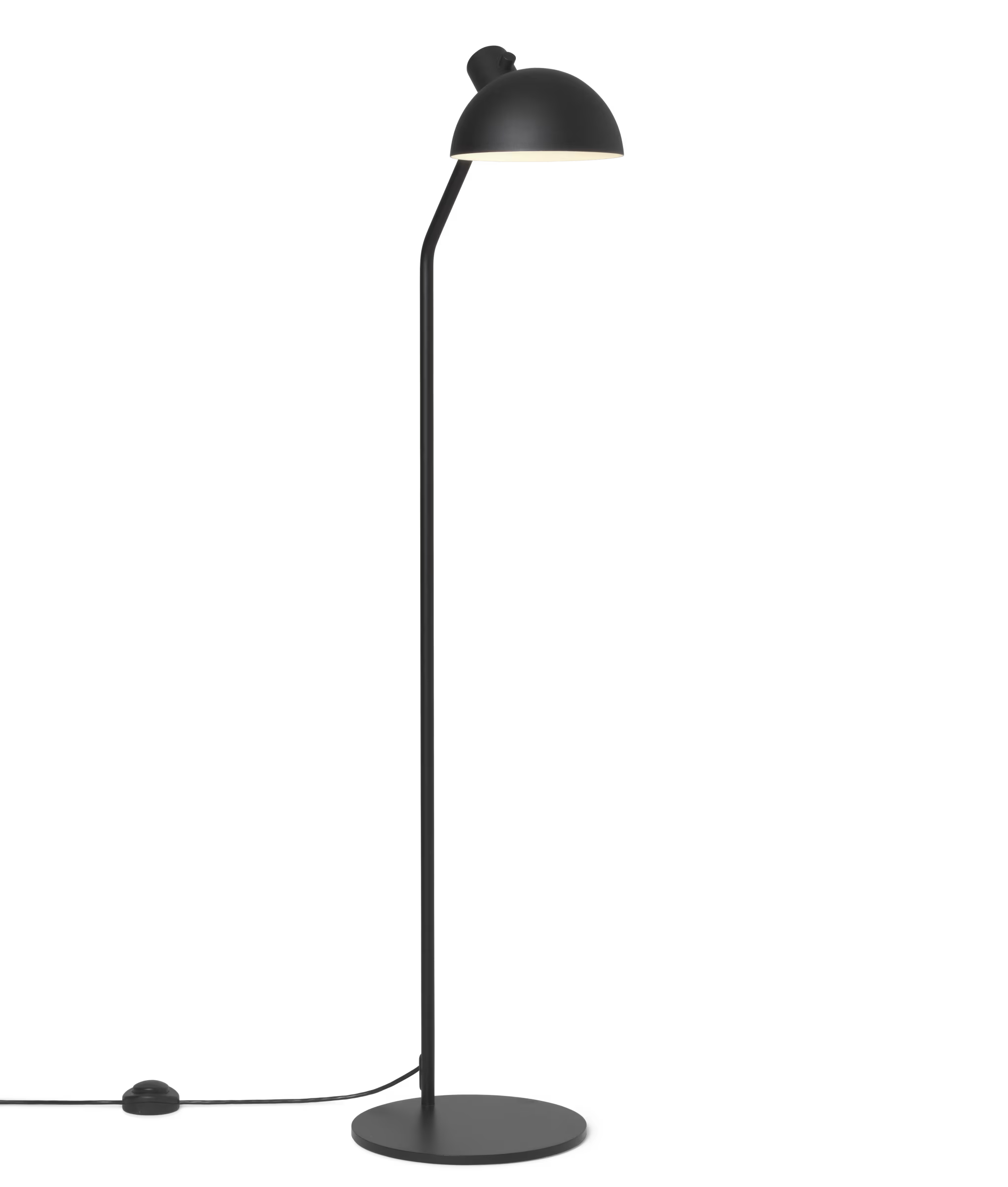 Picture of the floorlamp 'MO320' in black.